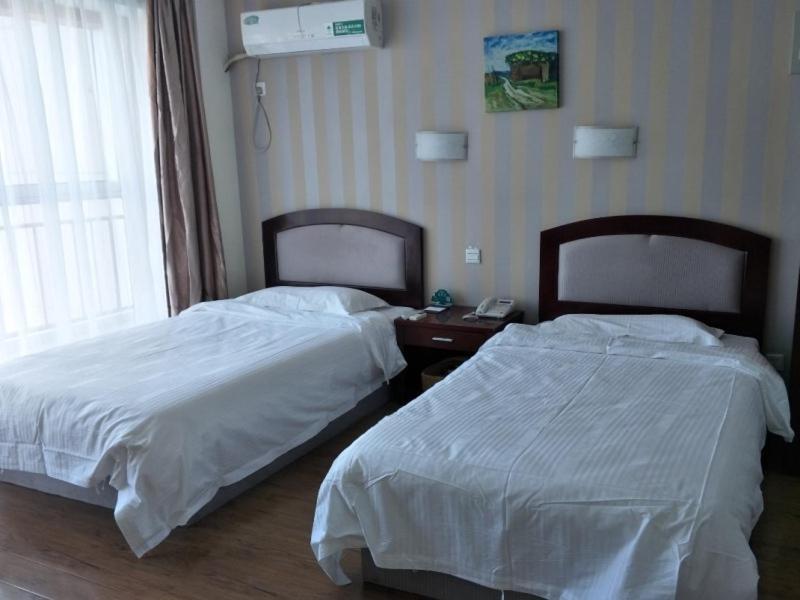 Greentree Inn Shandong Weihai Shichang Avenue Business Hotel Exterior foto