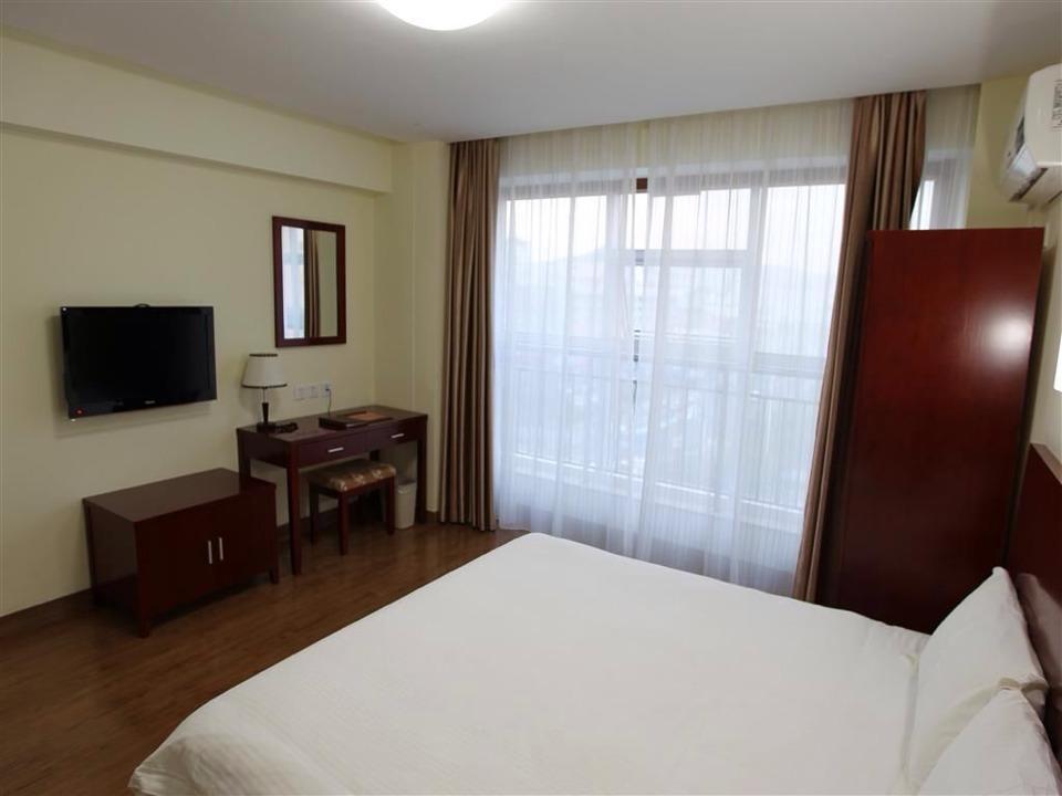 Greentree Inn Shandong Weihai Shichang Avenue Business Hotel Exterior foto